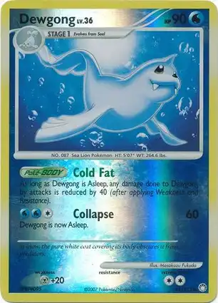 Dewgong 45/123 Mysterious Treasures