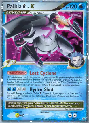 Palkia G LV.X 125/127 Platinum