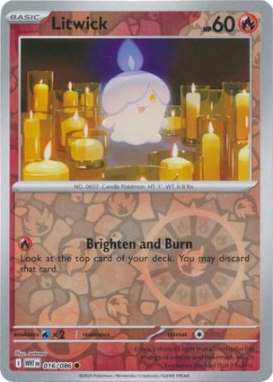 Litwick 016/086 White Flare