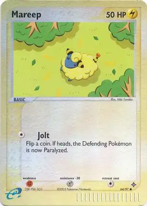 Mareep 64/97 EX Dragon