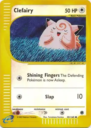 Clefairy 101/165 Expedition Base Set