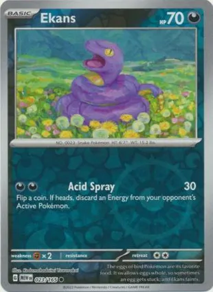 Ekans 023/165 Scarlet & Violet 151