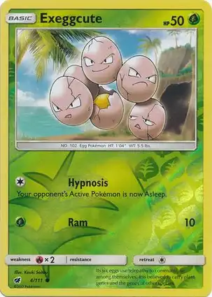 Exeggcute 4/111 Crimson Invasion