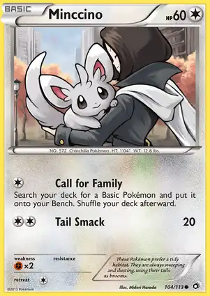 Minccino 104/113 Legendary Treasures