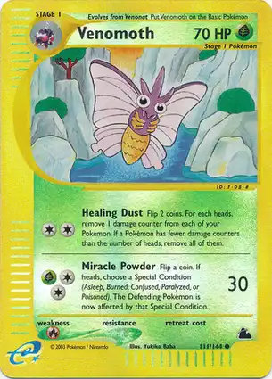 Venomoth 111/144 Skyridge