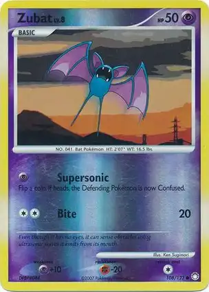Zubat 108/123 Mysterious Treasures