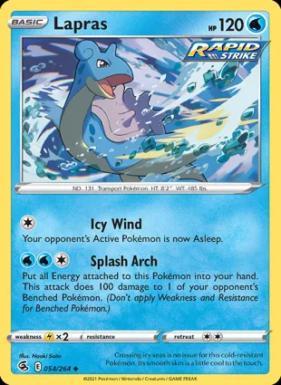 Lapras 054/264 Fusion Strike