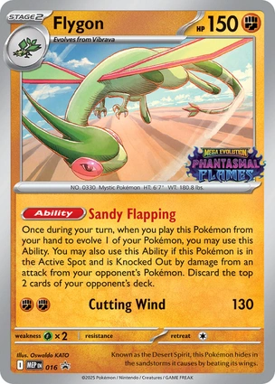 Flygon 016 Mega Evolution Promos