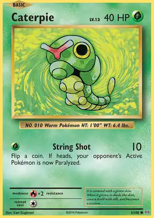 Caterpie 3/108 Evolutions