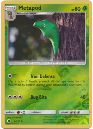 Metapod 2/149 Sun & Moon