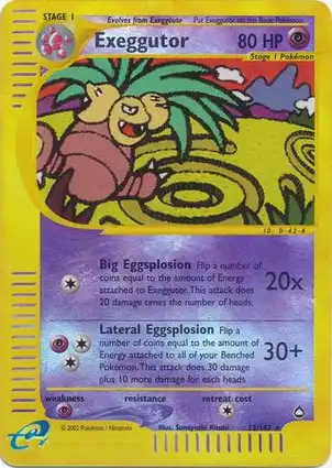 Exeggutor 13/147 Aquapolis