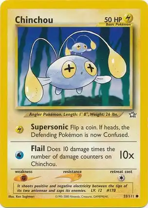 Chinchou 55/111 Neo Genesis