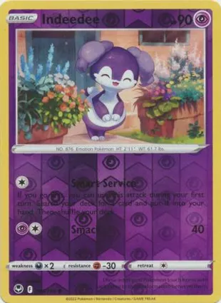 Indeedee 086/195 Silver Tempest