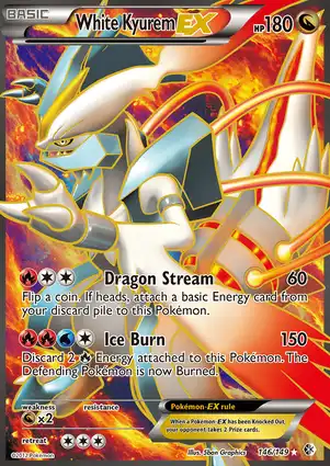 White Kyurem-EX 146/149 Boundaries Crossed