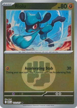 Riolu 112/217 Ascended Heroes