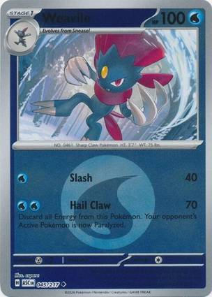 Weavile 045/217 Ascended Heroes