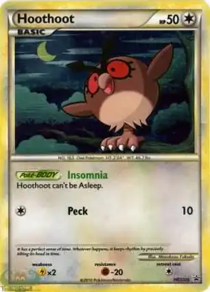 Hoothoot HGSS05 HeartGold & SoulSilver Promos