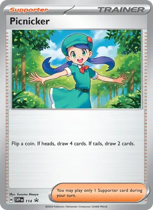 Picnicker 114 Scarlet & Violet Promos