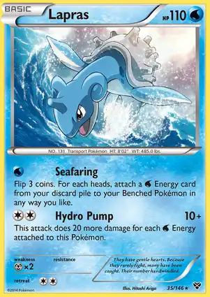 Lapras 35/146 XY