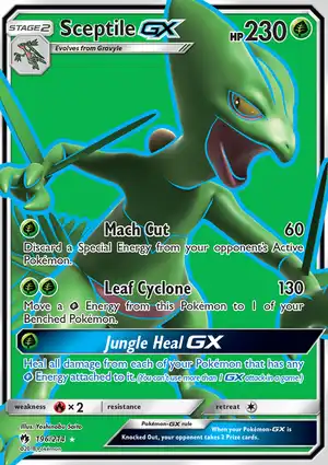 Sceptile-GX 196/214 Lost Thunder
