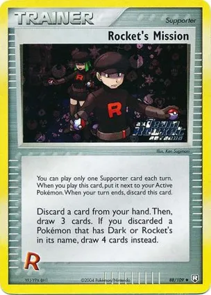 Rocket's Mission 88/109 EX Team Rocket Returns