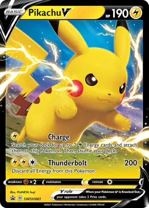 Pikachu V SWSH061 Sword & Shield Promos