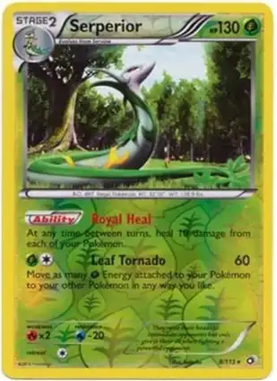 Serperior 8/113 Legendary Treasures