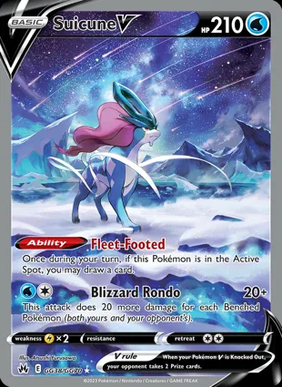 Suicune V GG38/GG70 Crown Zenith
