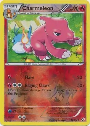 Charmeleon 18/113 Legendary Treasures
