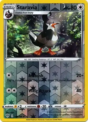 Staravia 146/189 Darkness Ablaze