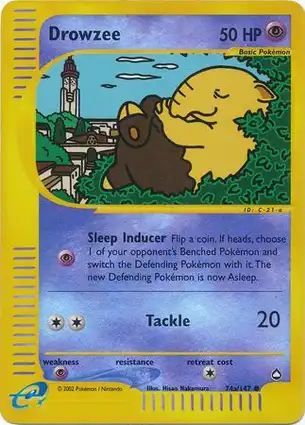 Drowzee 74a/147 Aquapolis