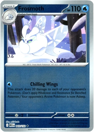 Frosmoth 043/132 Mega Evolution