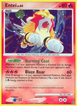Entei 4/132 Secret Wonders