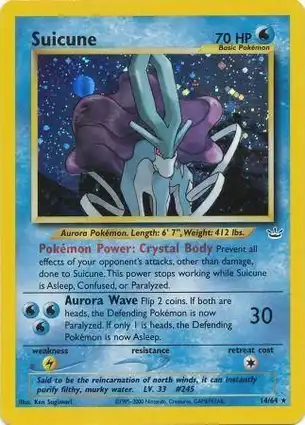 Suicune 14/64 Neo Revelation