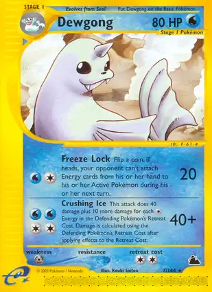 Dewgong 7/144 Skyridge