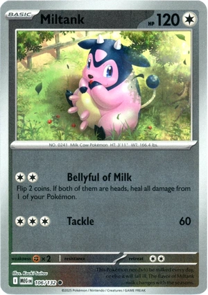 Miltank 106/132 Mega Evolution