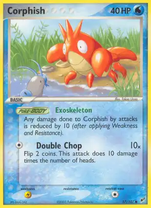 Corphish 57/107 EX Deoxys