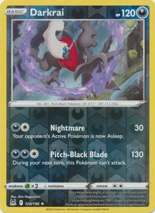 Darkrai 120/196 Lost Origin
