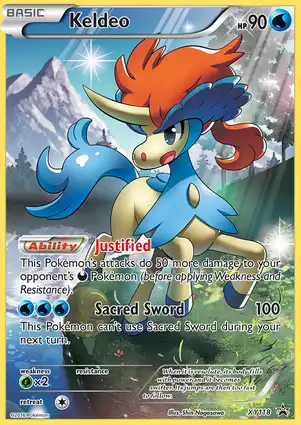 Keldeo XY118 XY Promos