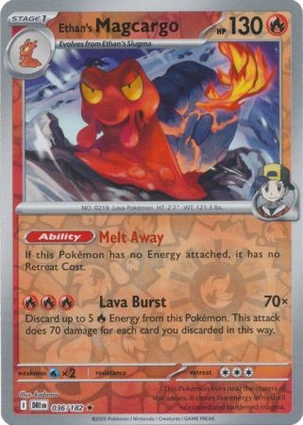 Ethan's Magcargo 036/182 Destined Rivals