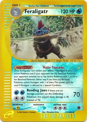 Feraligatr 12/165 Expedition Base Set