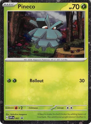 Pineco 061 Scarlet & Violet Promos