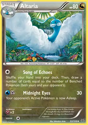 Altaria 53/108 Roaring Skies