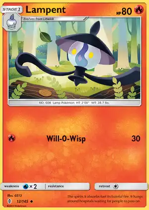 Lampent 12/145 Guardians Rising