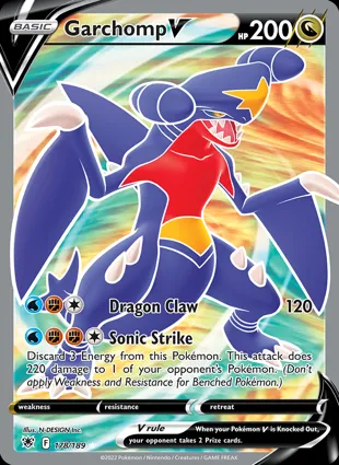 Garchomp V 178/189 Astral Radiance