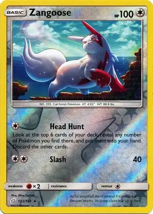 Zangoose 132/181 Team Up