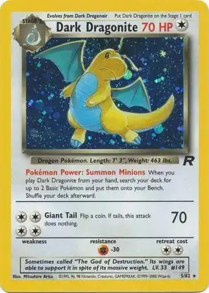 Dark Dragonite 5/82 Team Rocket