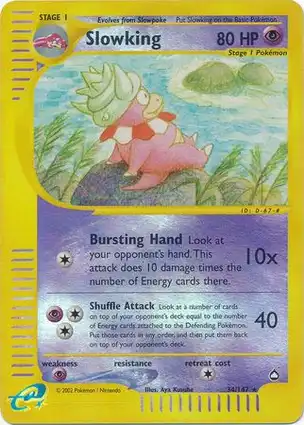 Slowking 34/147 Aquapolis