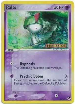 Ralts 60/101 EX Dragon Frontiers