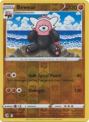 Bewear 151/264 Fusion Strike